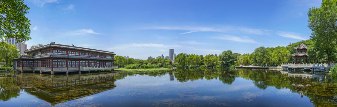 天津北宁公园全景