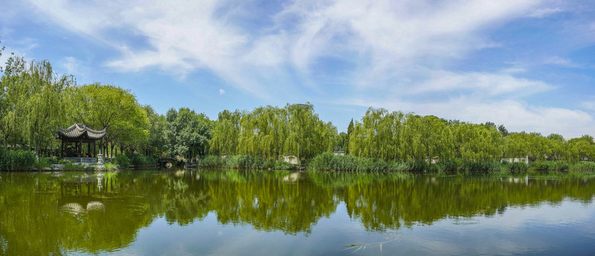 天津宁园全景