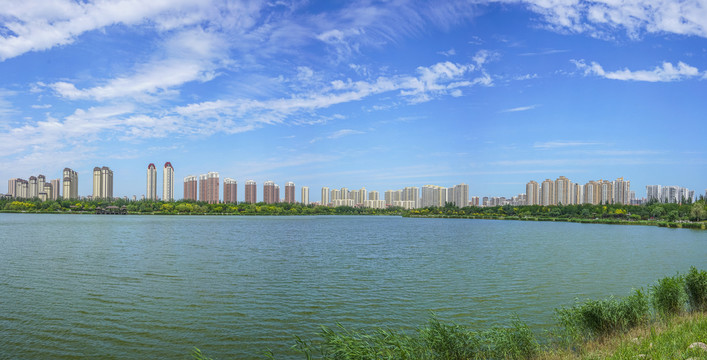 水上住宅区全景