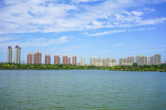 城市住宅樓景觀