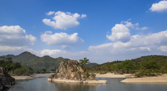 楠溪江风景