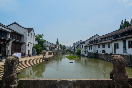 杭州市西兴古镇江南水乡风情