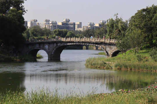 北京城市风光北京龙潭中湖公园