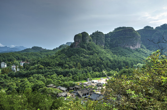 浙江永康方岩群山