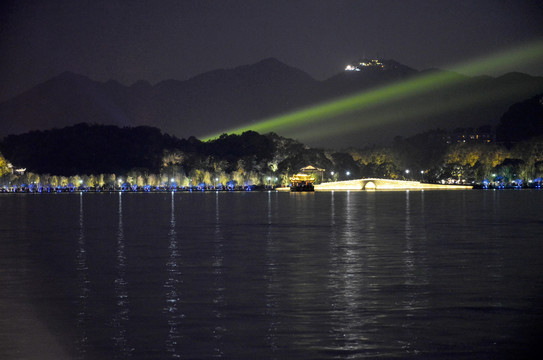 西湖夜景