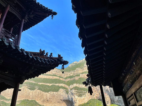 悬空寺屋檐