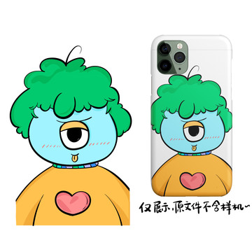 獨眼怪物可愛手機殼