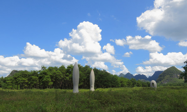 雁山风光