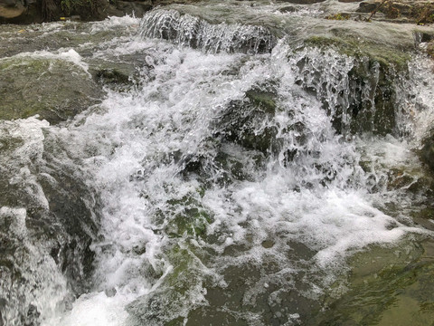 济南佛峪沟瀑布