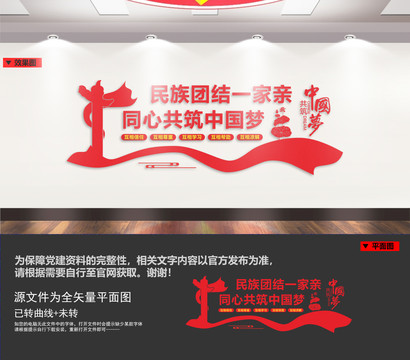 民族團(tuán)結(jié)文化墻