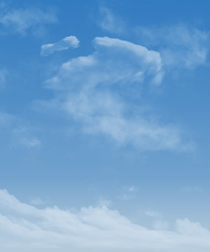 藍(lán)天白云