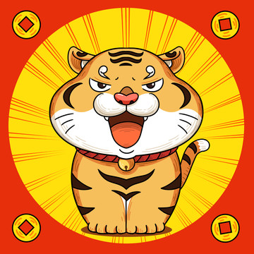 可愛小老虎