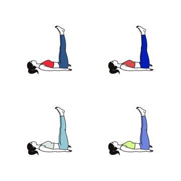瑜伽控腿功法