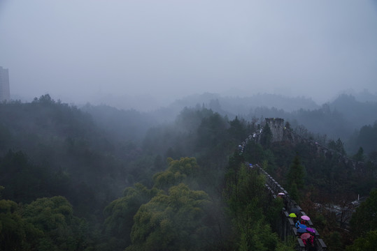 湖北恩施土司城建筑