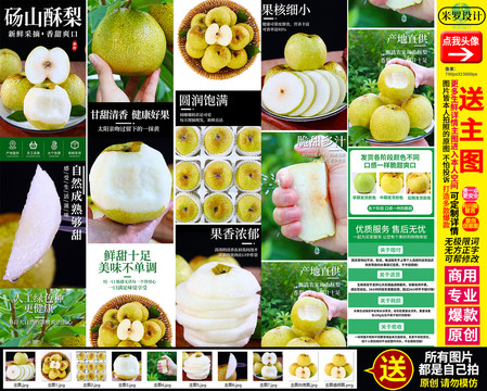 碭山酥梨詳情頁主圖