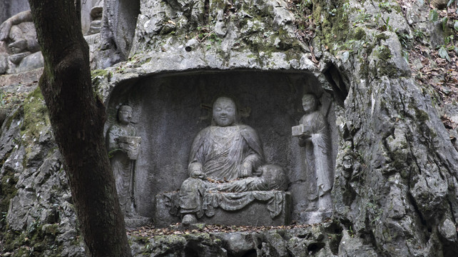 杭州飞来峰造像