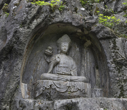 杭州飞来峰造像