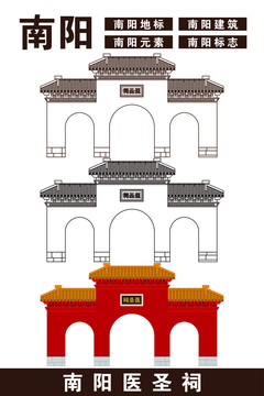 南陽剪影