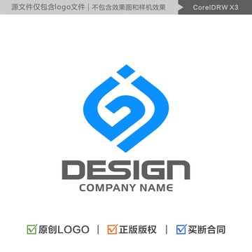 字母GJ組合標(biāo)志