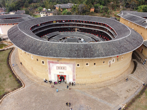 福建龙岩永定土楼