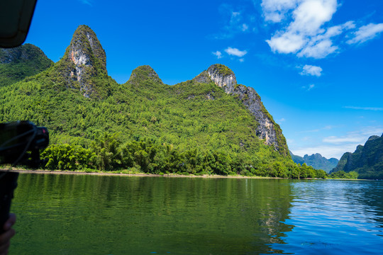 广西桂林山水漓江风光