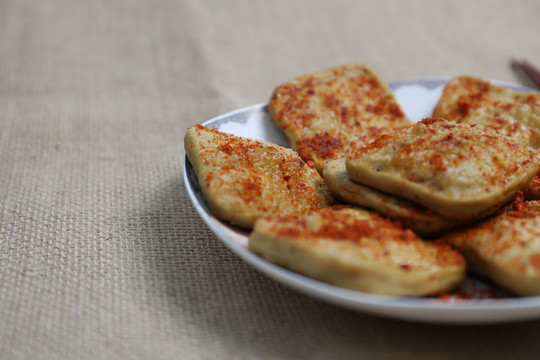 美食手撕豆腐大方臭豆腐