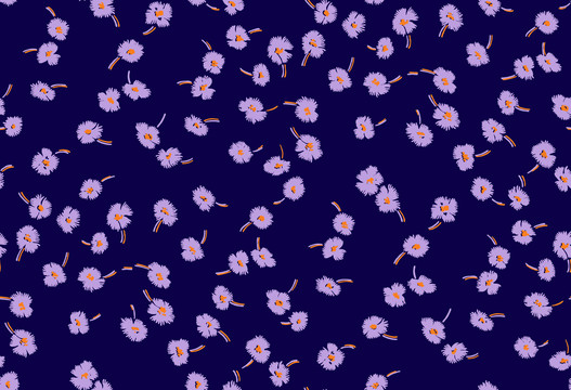小花印花圖