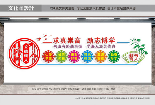 求真崇高勱志博學