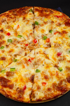 墨西哥鸡肉披萨高清大图