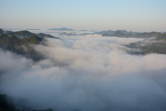 石潭云海