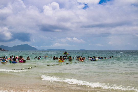 海边沙滩