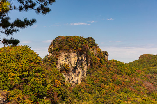 辽宁桓仁五女山山水风光