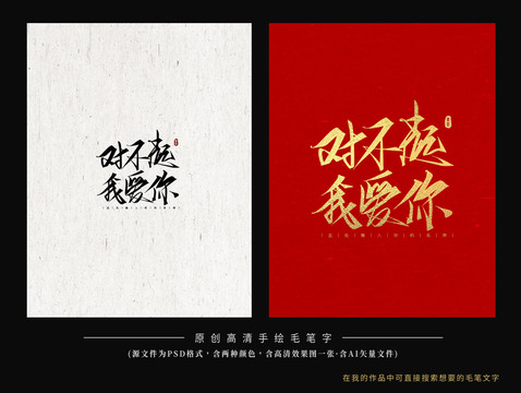 對不起我愛你