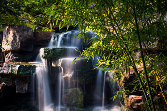 竹林流水