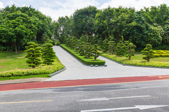 广西南宁青秀山风景区园林风光