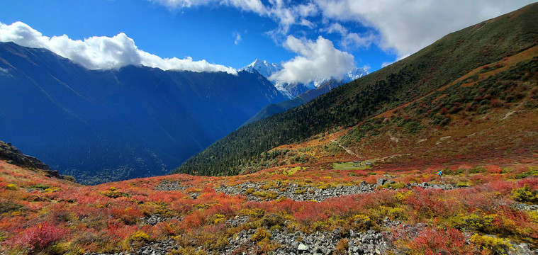 西藏山峰