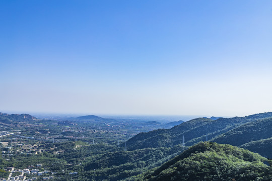 中国天津蓟县盘山风景区风光