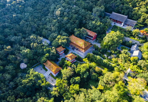 中国天津蓟县盘山风景区风光