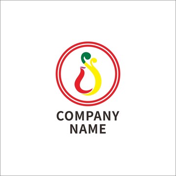 圓形鳳凰LOGO