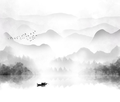 水墨山水