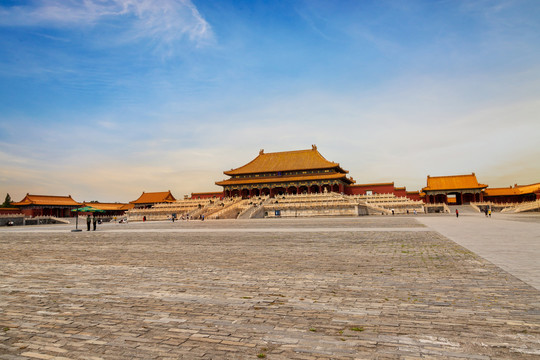 故宫太和殿广场全景