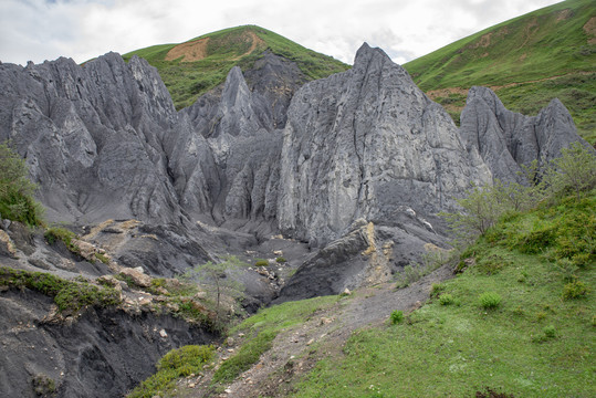 甘肃墨石公园美景