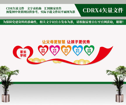 家長學校文化墻