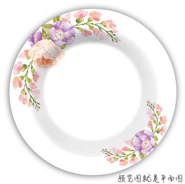餐具花面