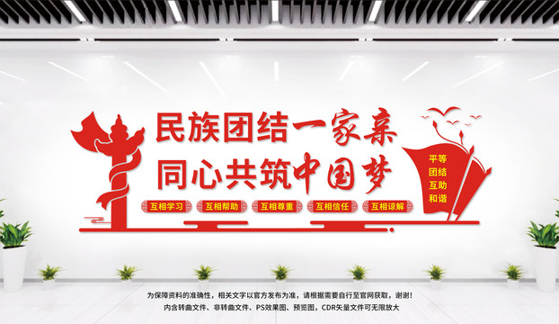 民族團(tuán)結(jié)文化墻