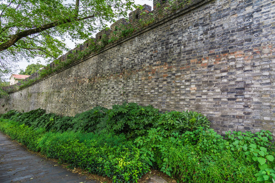 黄州月波楼老城墙