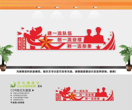 警察文化墻