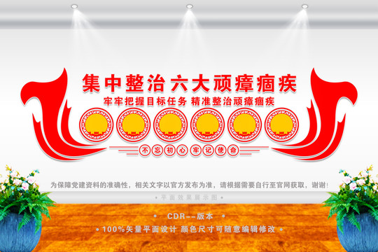 集中整治六大頑瘴痼疾