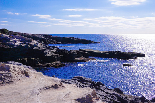 西沙群岛海边风光