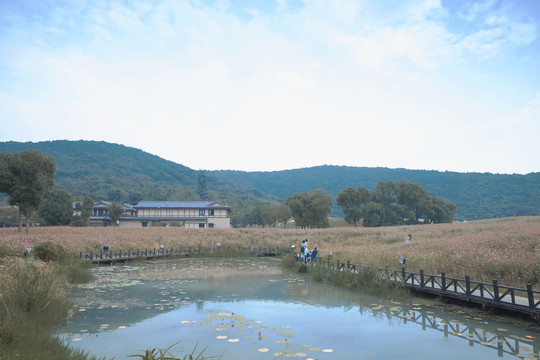 太湖无锡灵山小镇拈花湾